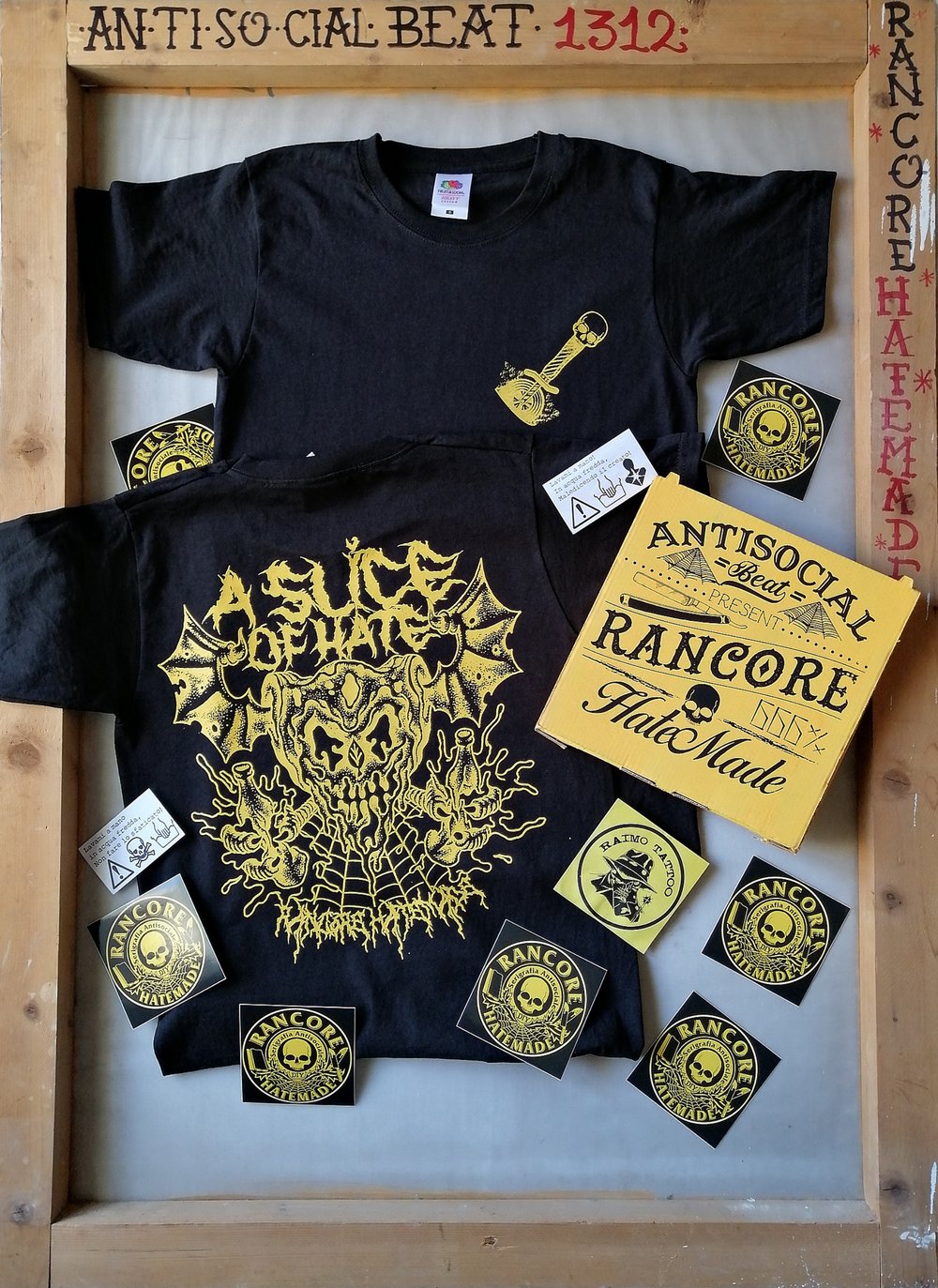 A Slice of Pizza HATE T-shirt