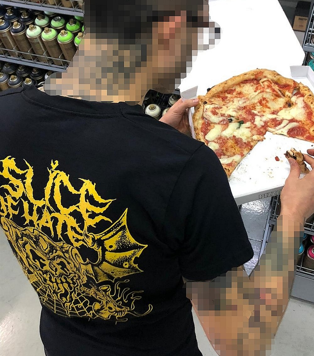 A Slice of Pizza HATE T-shirt