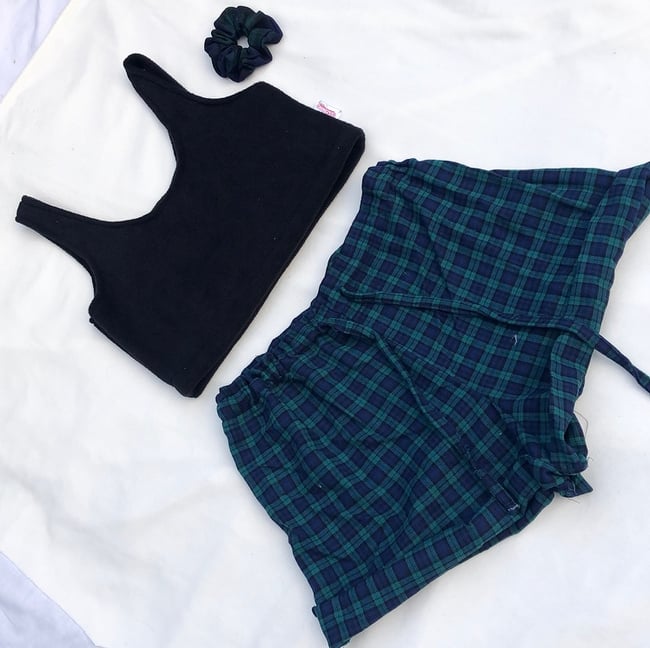 Tartan set 
