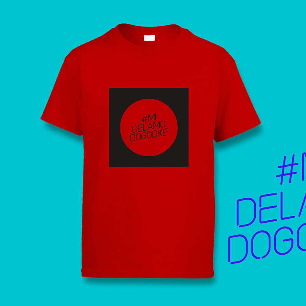 #MiDelamoDogodke Red Circle T-Shirt