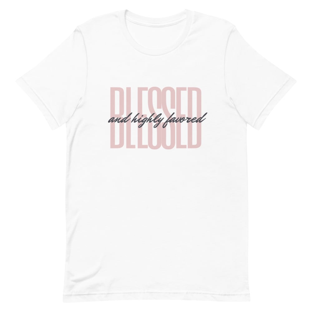Image of Blessed Short-Sleeve Unisex T-Shirt