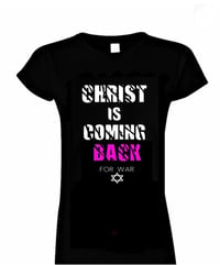 Image 2 of Christ is coming back -shirt -women 