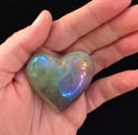 Aura Fluorite Heart