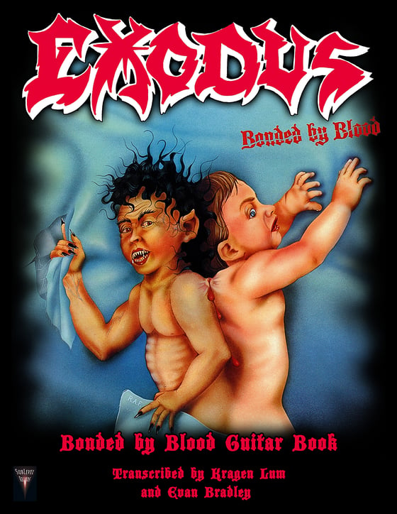 Image of Exodus - Bonded by Blood Guitar Book (Print Edition)