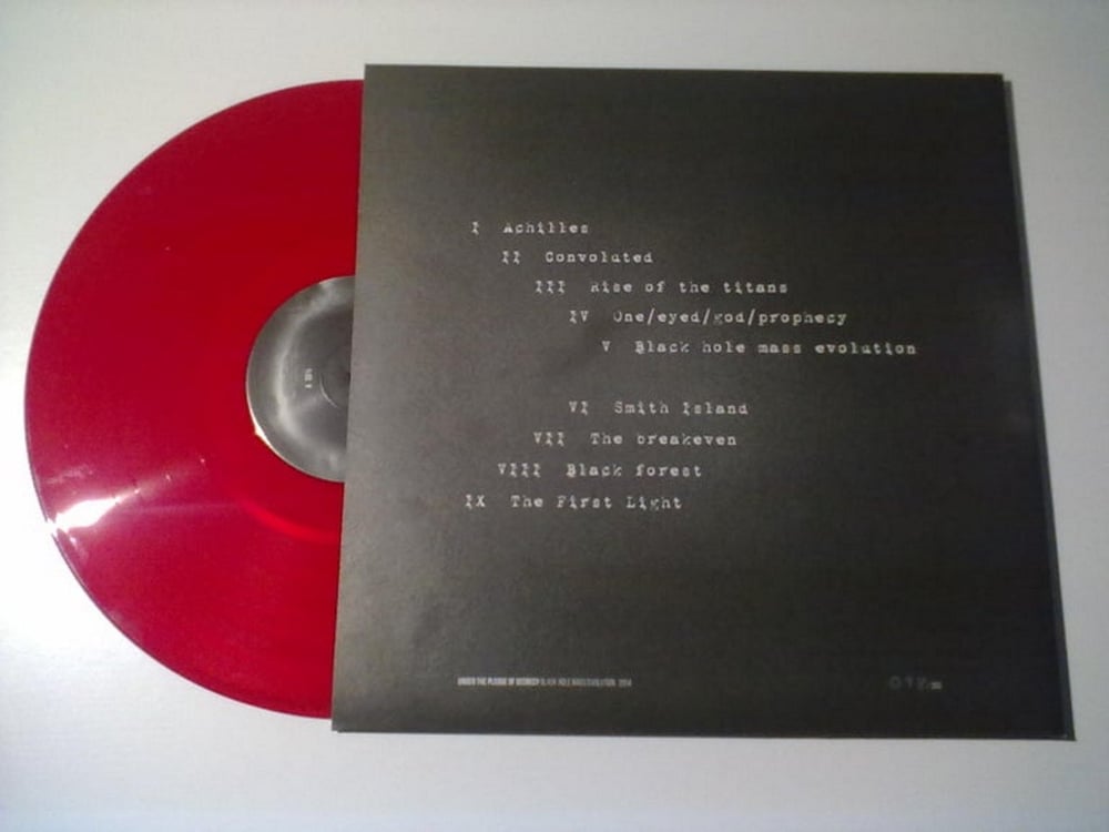 Image of Black Hole Mass Evolution Heavy Vinyl-LP (Red) + CD-Digipack