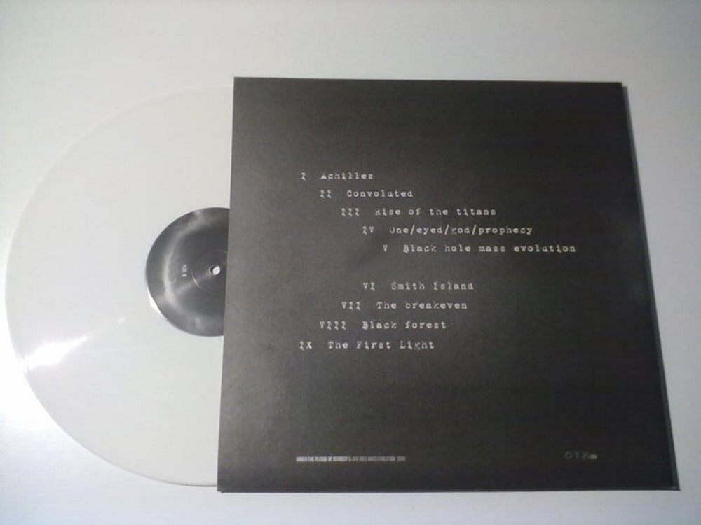 Image of Black Hole Mass Evolution Heavy Vinyl-LP (White) + CD-Digipack