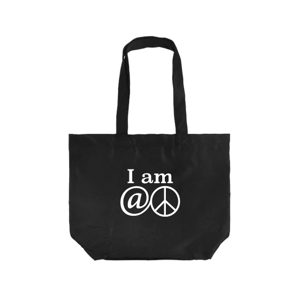 Image of "I Am At Peace" canvas tote