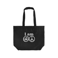 Image 1 of "I Am At Peace" canvas tote