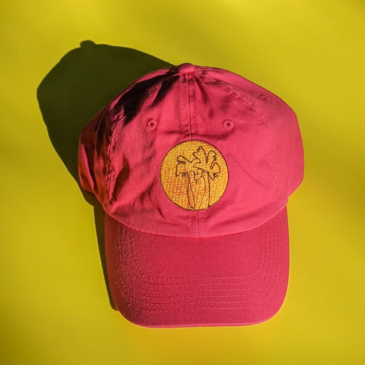 Image of PINK PALMS HAT