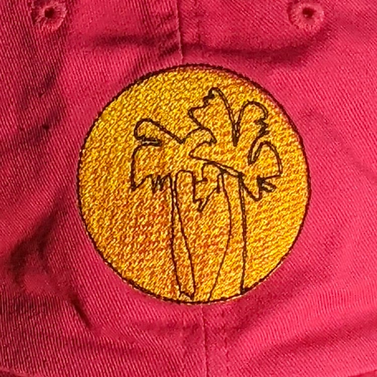 Image of PINK PALMS HAT