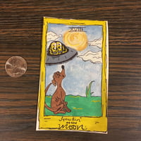 The Simpsons Tarot Card: The Moon