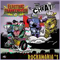 Electric Frankenstein vs. The Cheats "Rockamania, Vol. 1" LP
