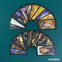 Image 1 of CASIMIR ART 22 Tarot Cards + ArtBook + English Translation Manual + Box