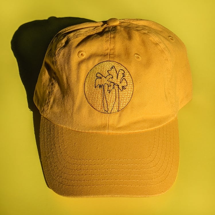 Image of YELLOW PALMS DAD HAT