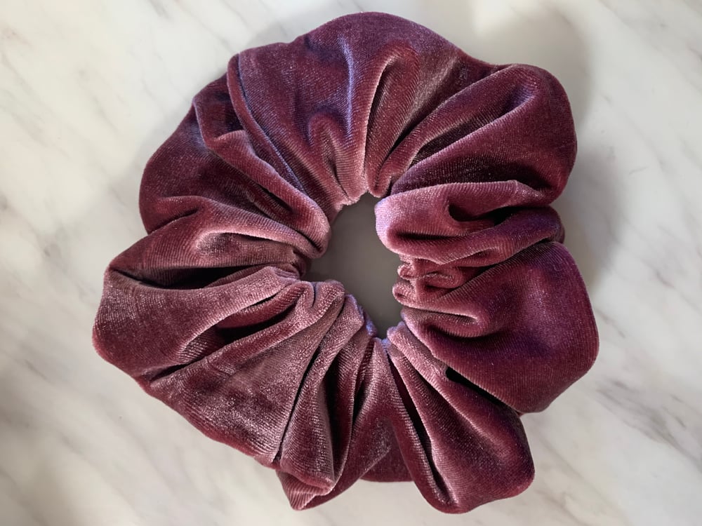 Image of Zoe’s handmade scrunchies 