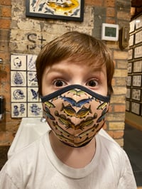 Image 4 of Fish Print Face Mask