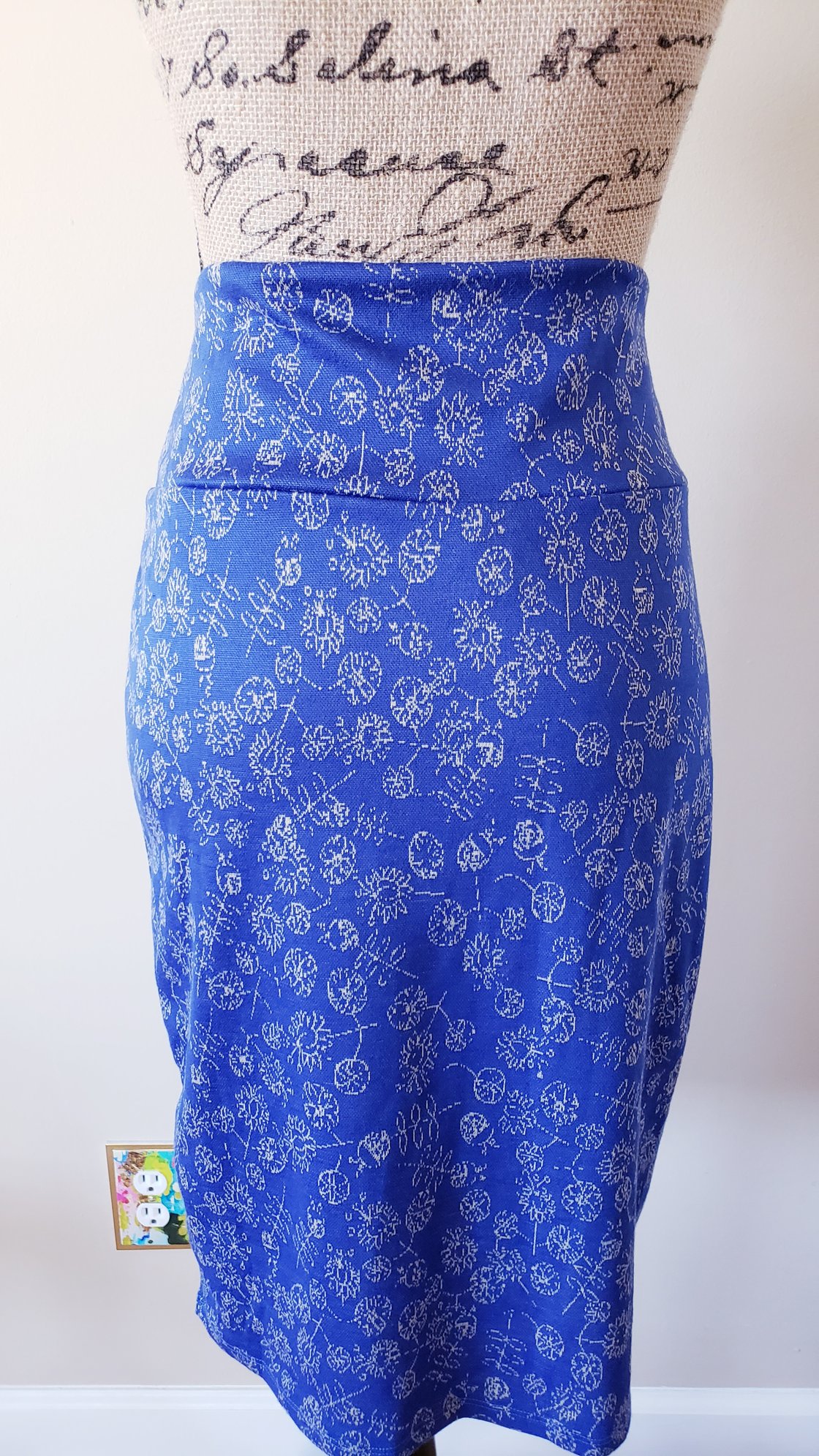 Image of Blue/White Skirt
