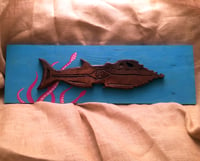 Image 2 of Nautilus submarine carving 