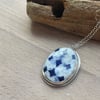 Porcelain silver necklace 6