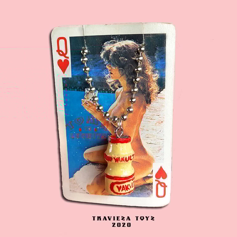 "TOMA TU LECHITA" EARRINGS & NECKLACE