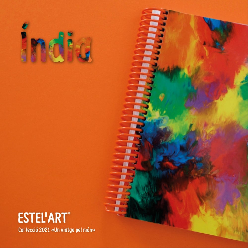 Image of ÍNDIA. Col·lecció Estel'art 2021 «Un viatge pel món»