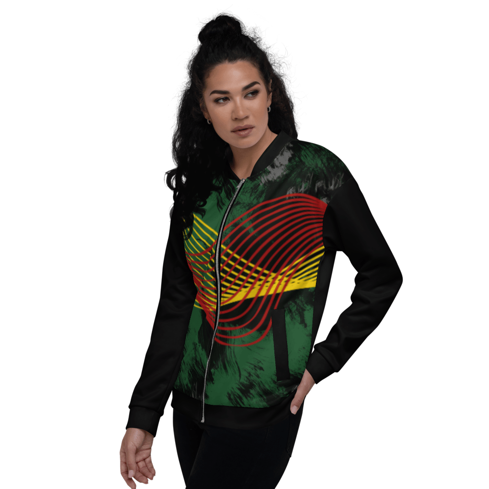 Image of Unisex Bomberjacke Wild Waves