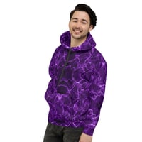 Image 3 of MASV Elements Violet Nonviolence Premium Hoodie