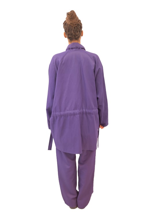 Image of FOS Robe - Viscose- Dark Purple