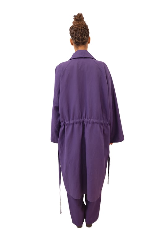 Image of FOS - ROBE LONG - Viscose- Purple