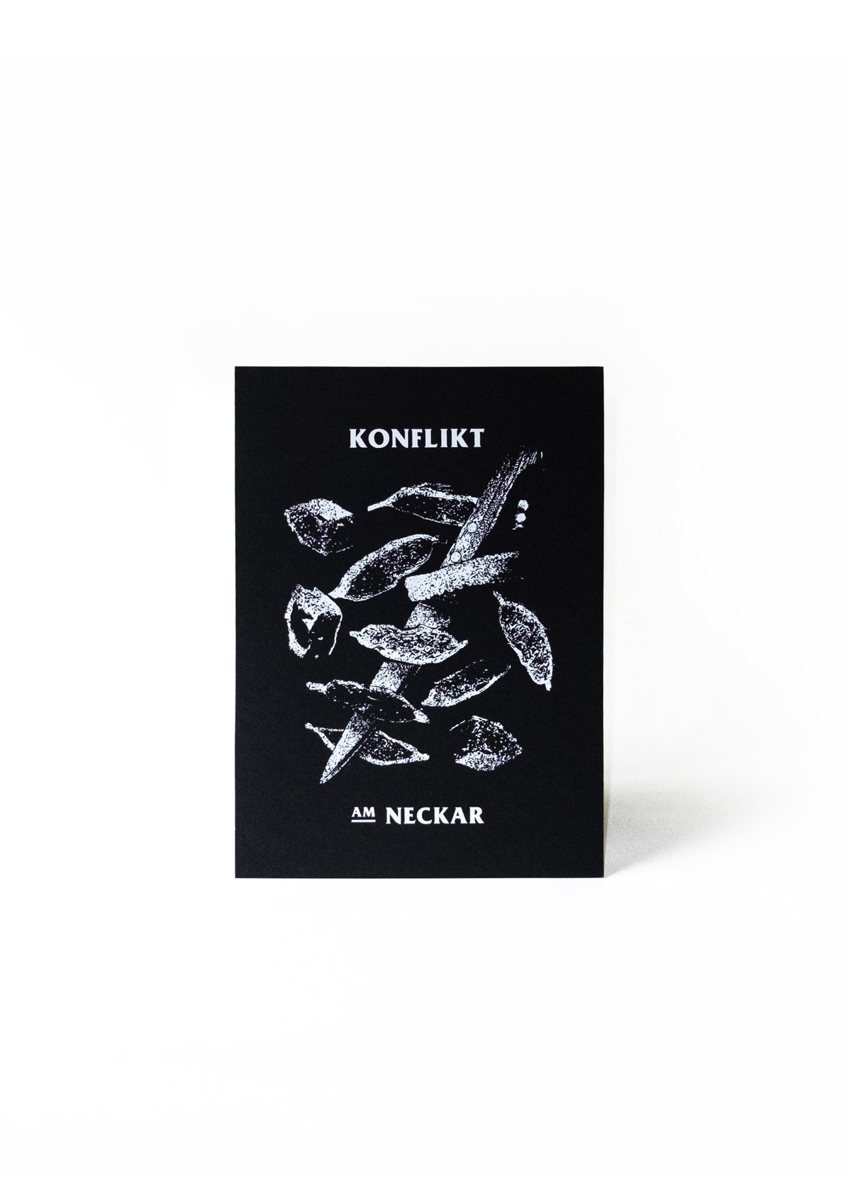 "Konflikt am Neckar" / Screen Print