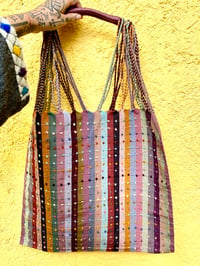 Image 1 of Striped KNOT bag Pastel