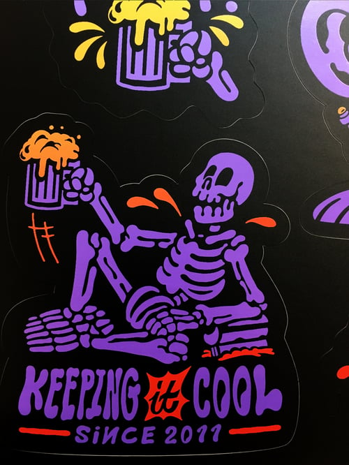 Image of Keeping it Cool Sticker Set