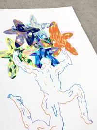 Image 3 of Le jongleur aux étoiles, Original 40 x 30 cm