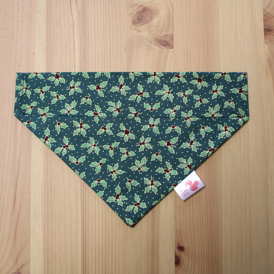 Image of Glittery holly bandana