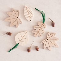 Image 1 of Irish Ash Leaf Decorations