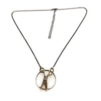 Image 2 of scissors necklace 