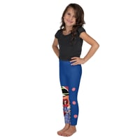 Image 3 of Blue Leggings V Gifinas