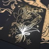 Beautiful Death Gold Print (A4)