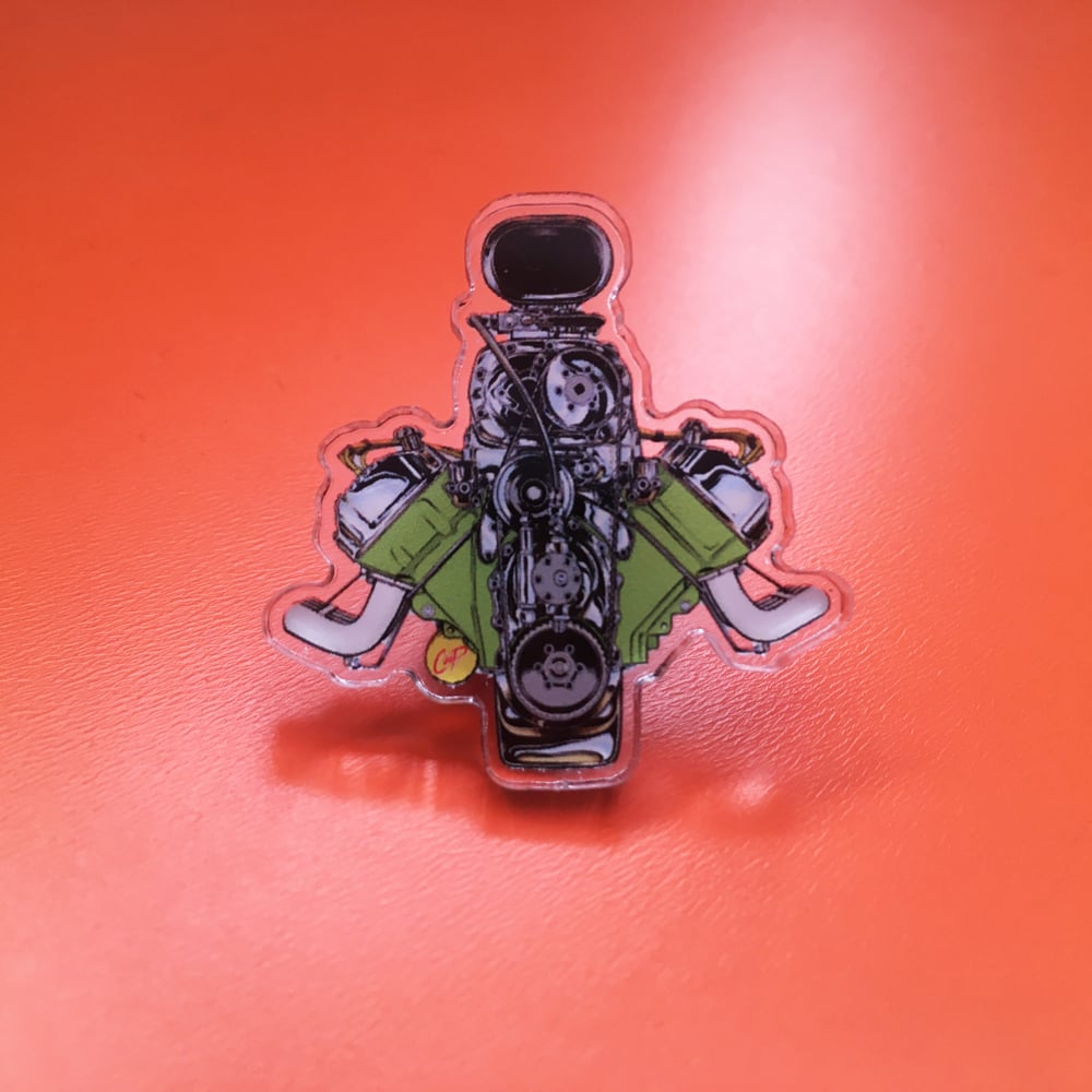 Image of GIMME HEMI Acrylic Pin