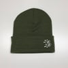 Panic Holiday Beanie Moss