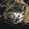 Crystal Gazer Gold Print (A4)