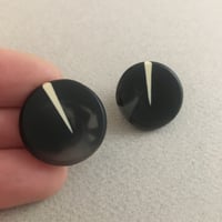 Image 4 of smoky circle studs