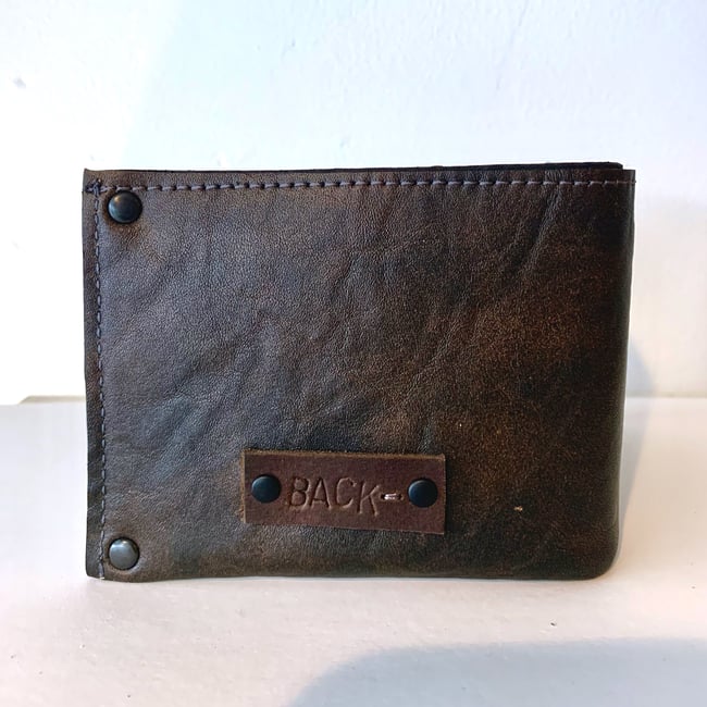 Copper Road Reclaimed Leather Bi-fold Wallet