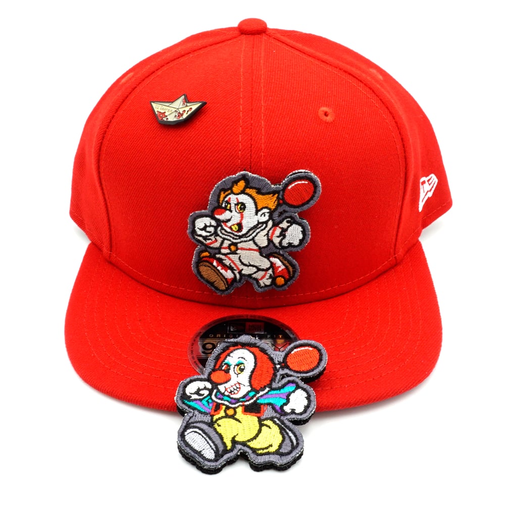 Pennywise custom snap back hat
