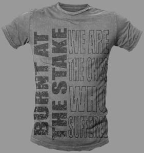 Image of 'Suffer' Tee - Charcoal Grey