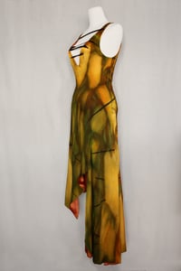 Image 3 of ELECTRIC STREAM  SILK DRESS