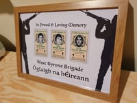 Image 1 of Strabane Martyrs Framed Memorial Cards