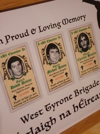 Image 3 of Strabane Martyrs Framed Memorial Cards