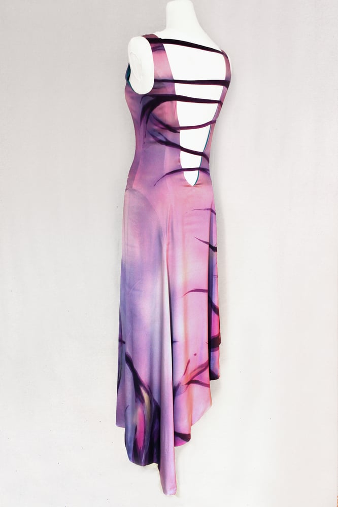 Image of "AXIS" SILK DRESS