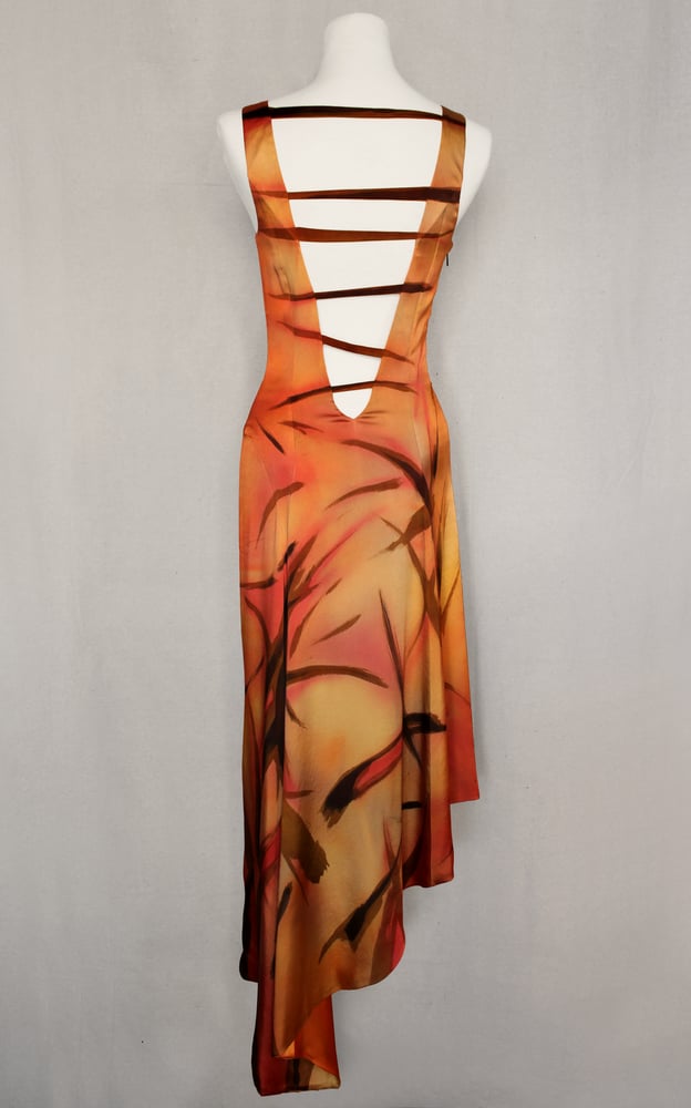 Image of "SAIL FOR THE SUN" SILK DRESS